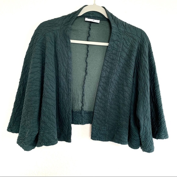 Bryn Walker Teal Midi Skirt & Cardigan Sweater Set - Picture 4 of 8